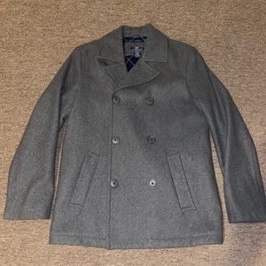 Vineyard vine pea coat mens